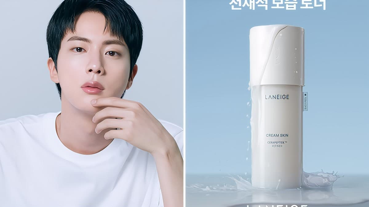 Bagaimana Jin BTS Membawa Cushion Baru Laneige ke Posisi #1 di Olive Young