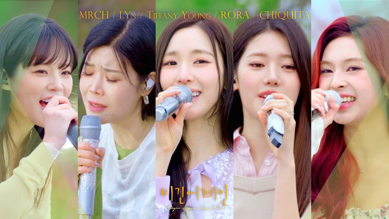 Tiffany Young dan Lyn Memimpin Busking Musim Semi Begin Again di JTBC