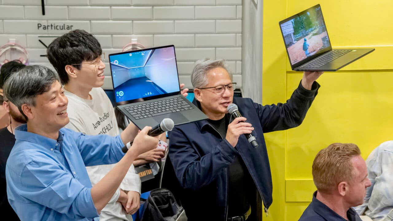 Jensen Huang Membawa You Quiz ke Panggung Era AI Korea